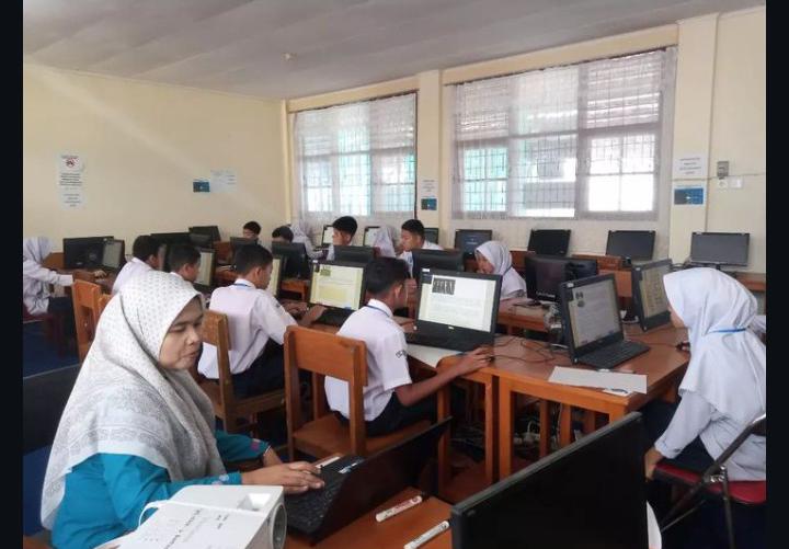Hari Pertama pelaksanaan Gladi Bersih Asesmen Nasional (AN) SMP Tahun 2024