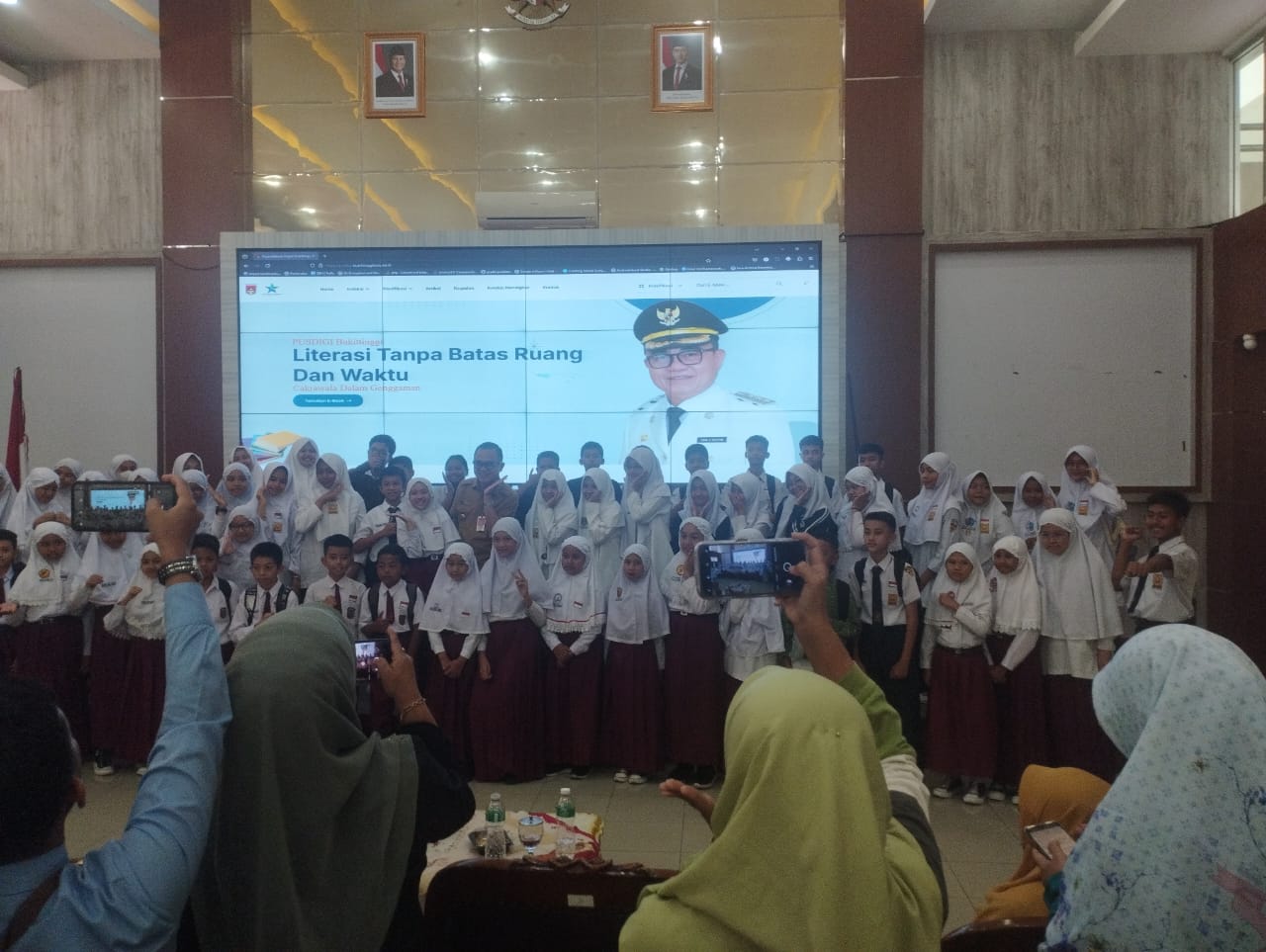 Kegiatan Peluncuran Perpustakaan Digital Kota Bukittinggi